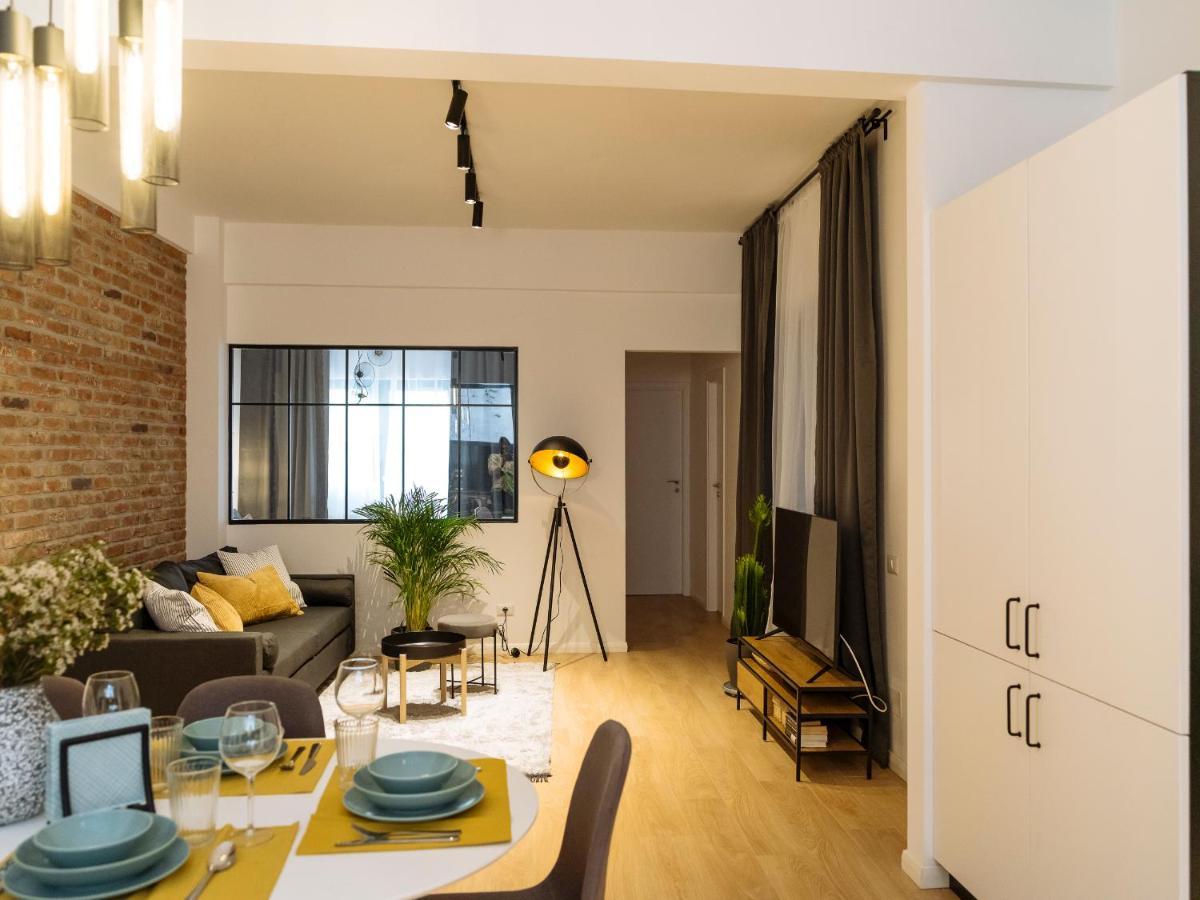 Bright 3Br Flat - Top Location - Green View Balcony Bukarest Eksteriør billede